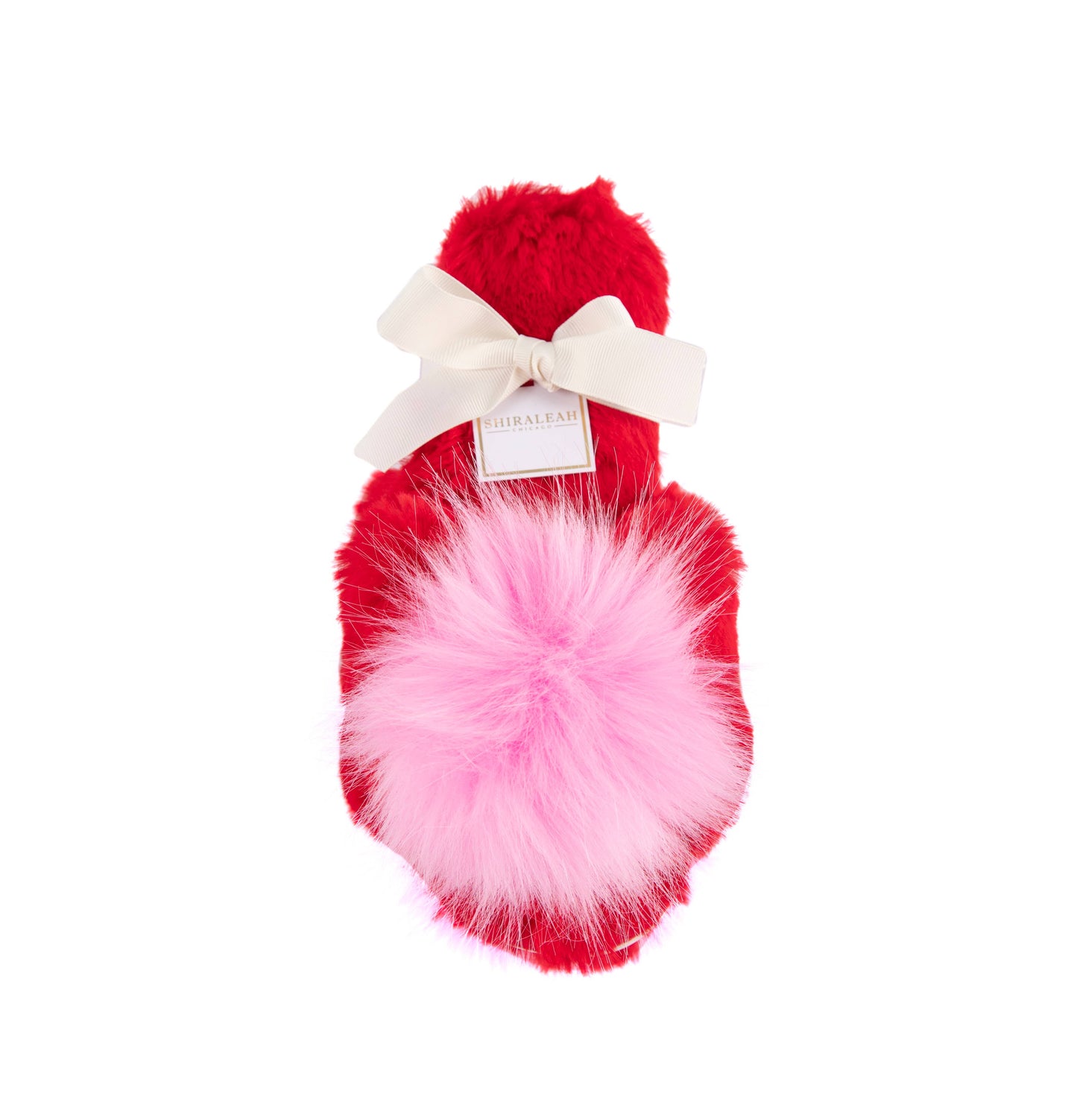 AMOR SLIPPERS, RED: Red / S/M