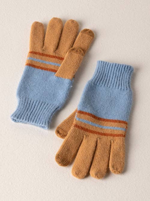 RORY TOUCHSCREEN GLOVES: Rust