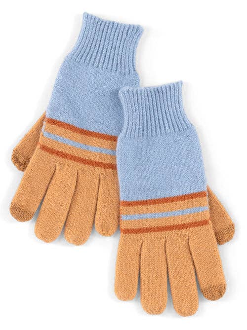 RORY TOUCHSCREEN GLOVES: Rust