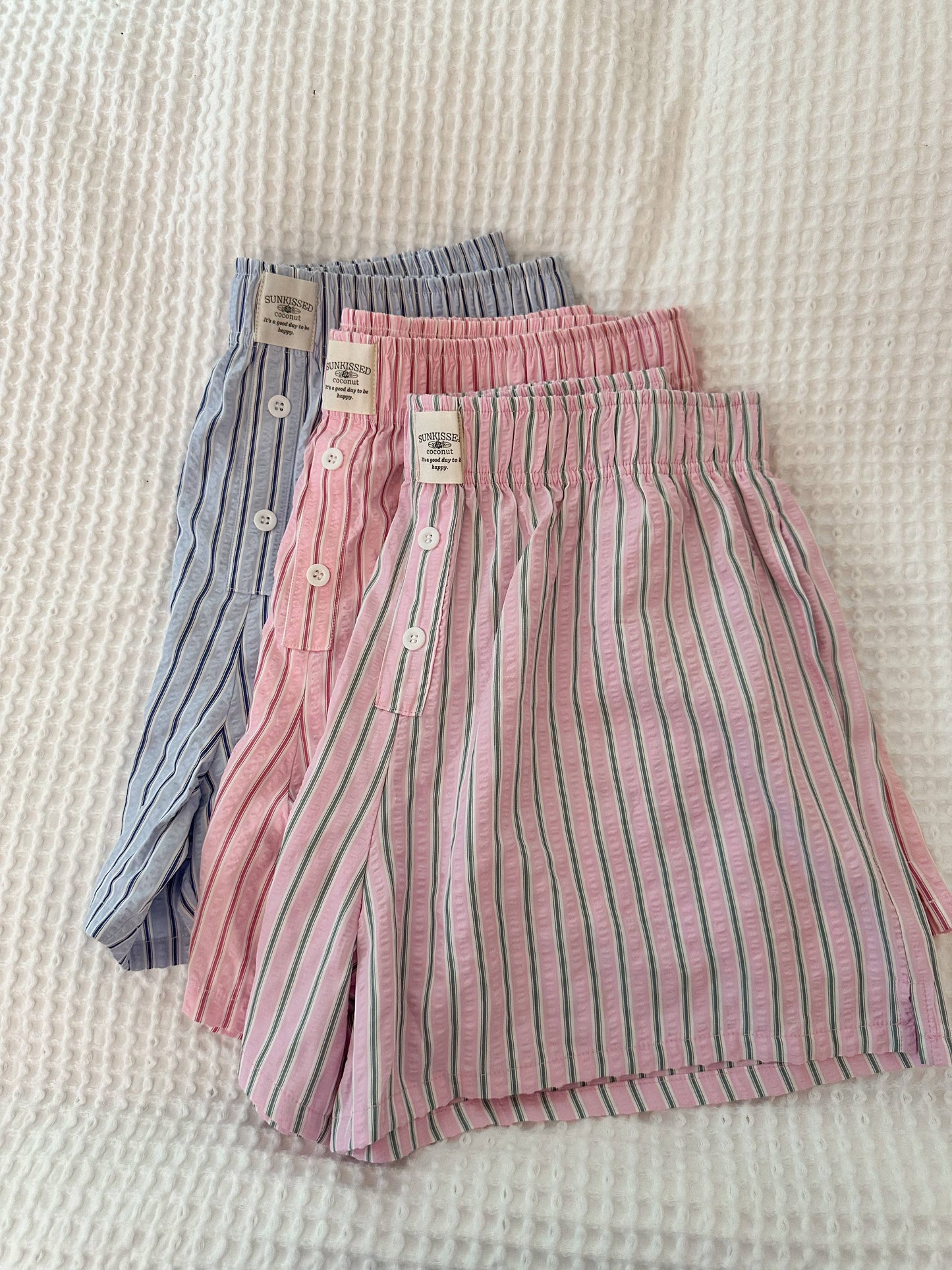 Everyday Boxer Shorts: Pink/Green