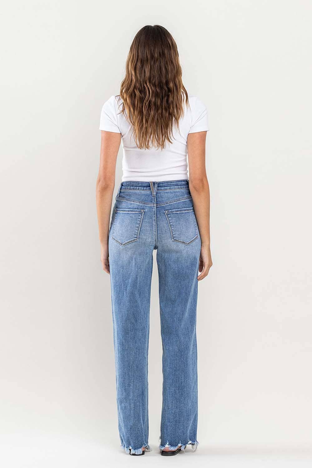 TUMMY CONTROL 90'S VINTAGE LOOSE JEANS