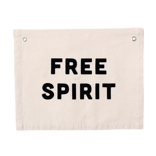 Free Spirit Canvas Banner