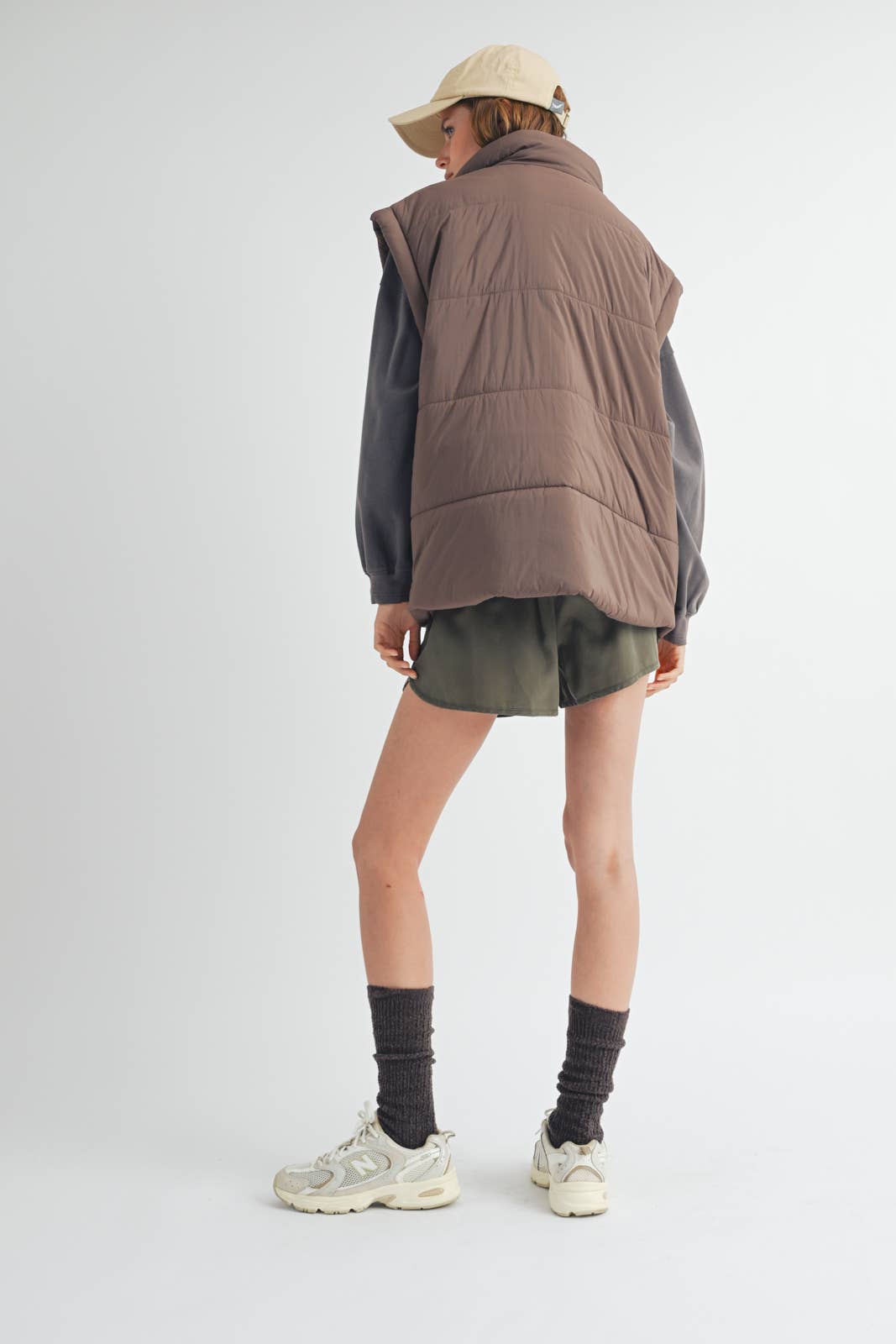 Espresso Oversized Vest