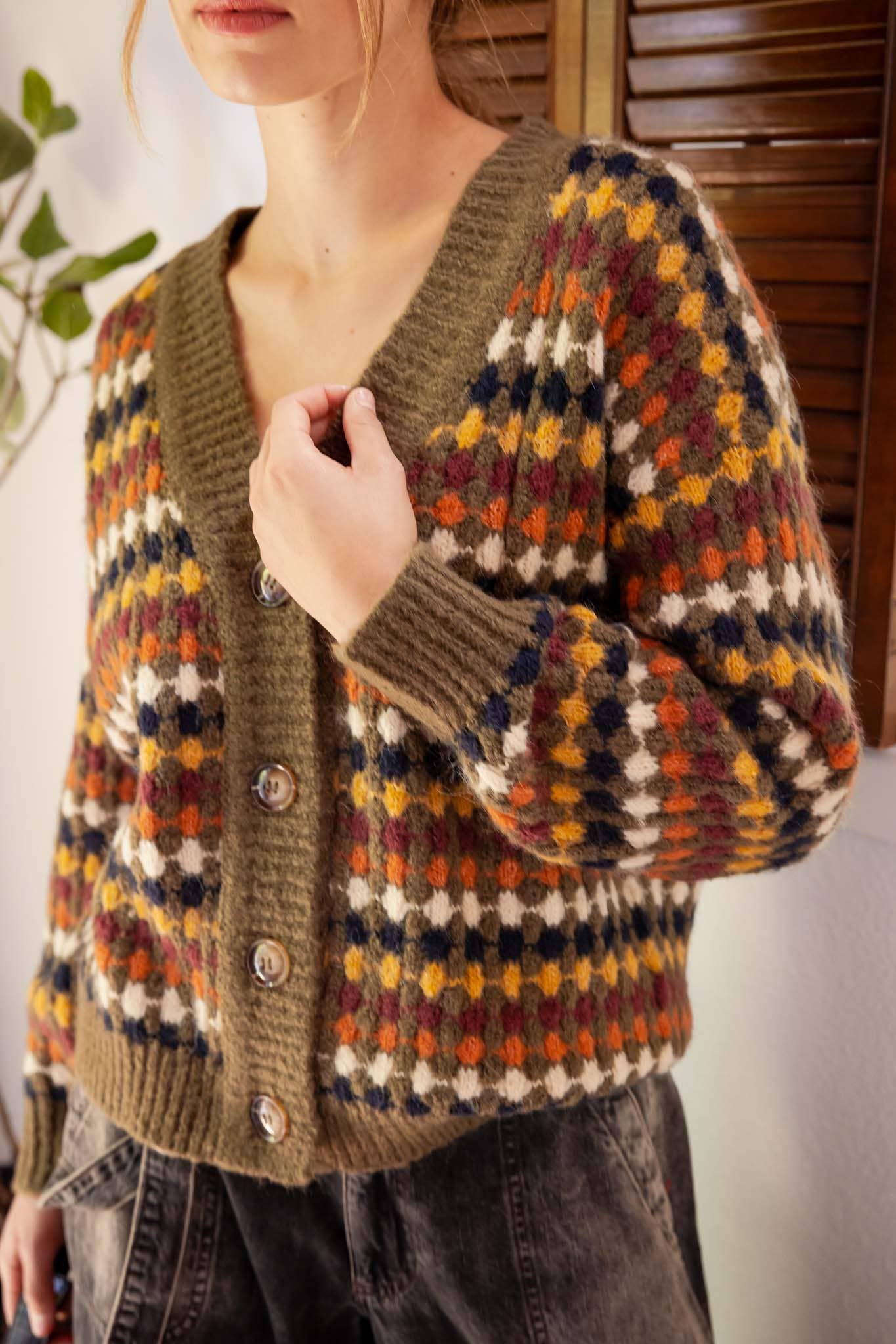 Teegan Boyfriend Cardigan