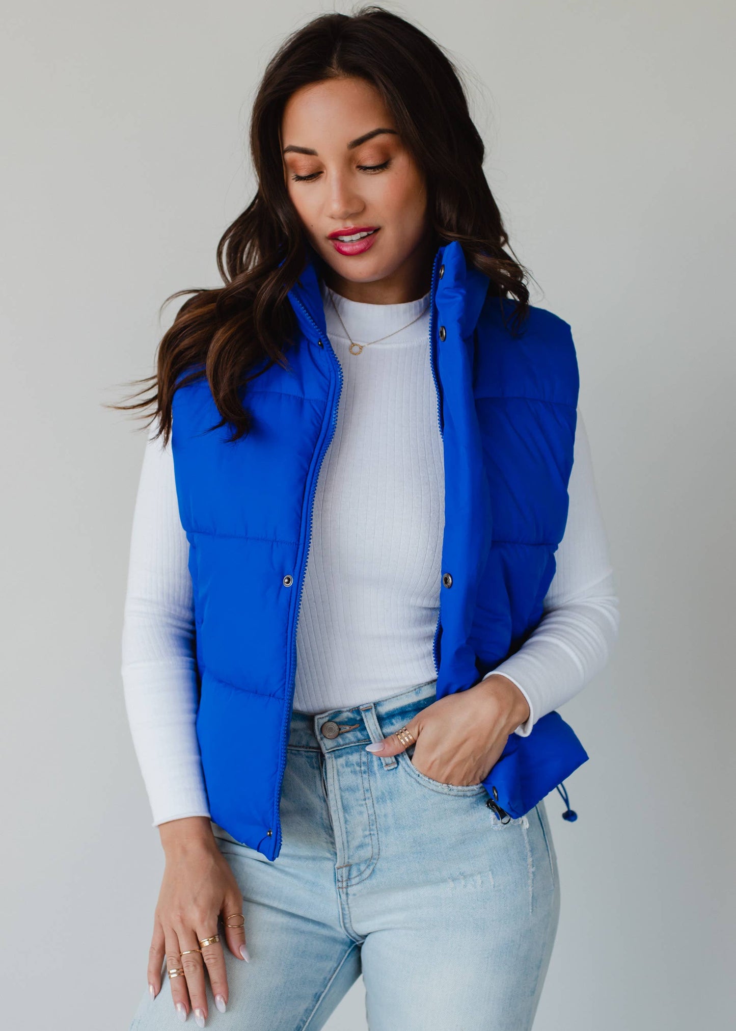 Hailey Royal Blue Vest