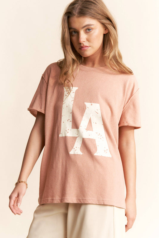 LA Casual Short Sleeve Top