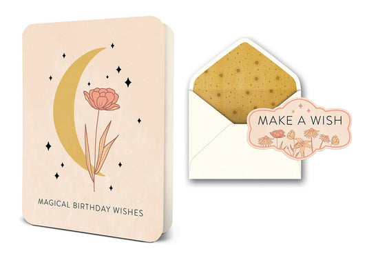 Magical Birthday Wishes Deluxe Greeting Card