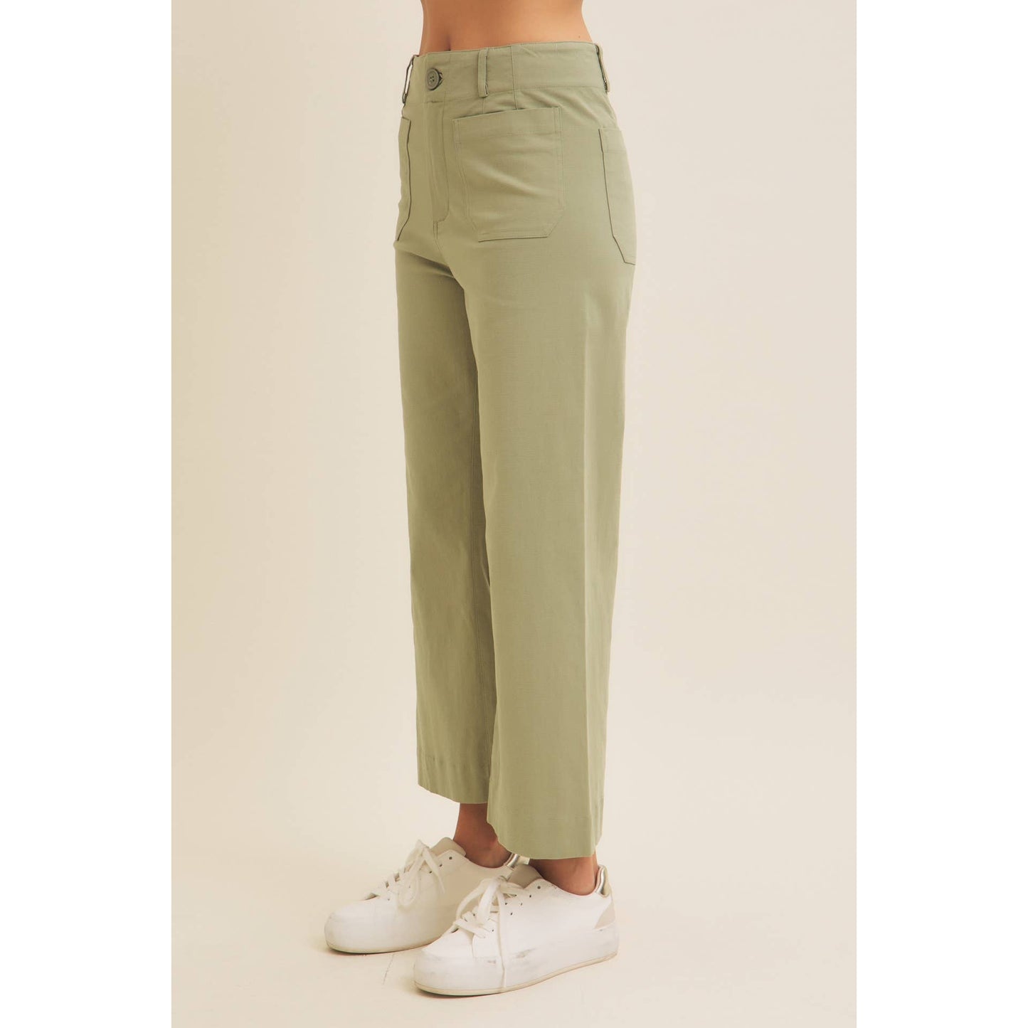 Katie Stretch Linen Pants