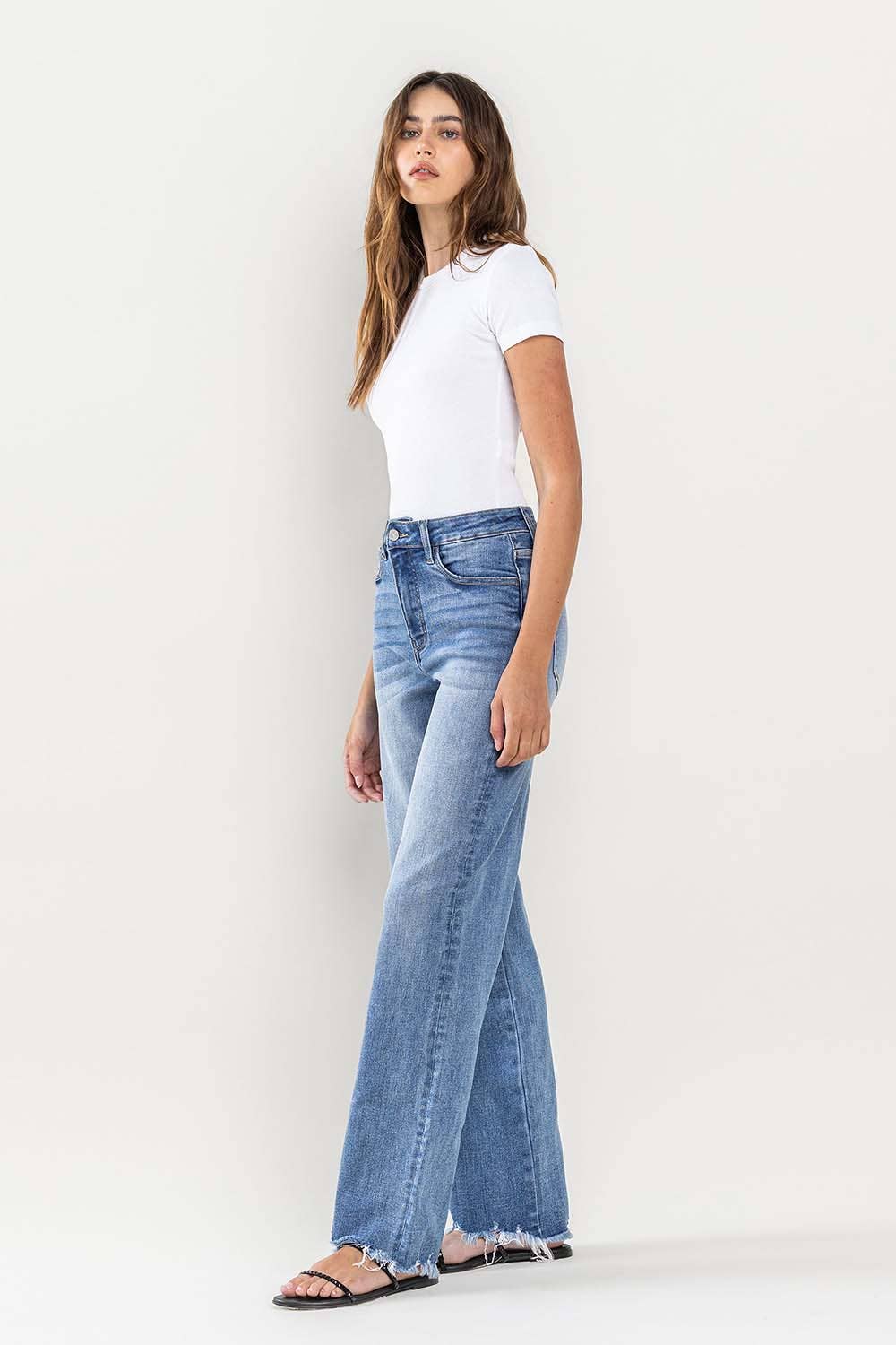 TUMMY CONTROL 90'S VINTAGE LOOSE JEANS