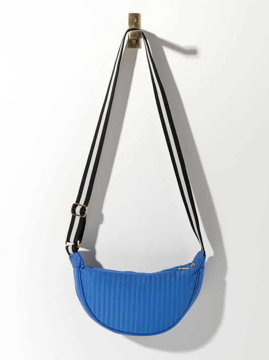 EZRA CROSS-BODY: Ultramarine