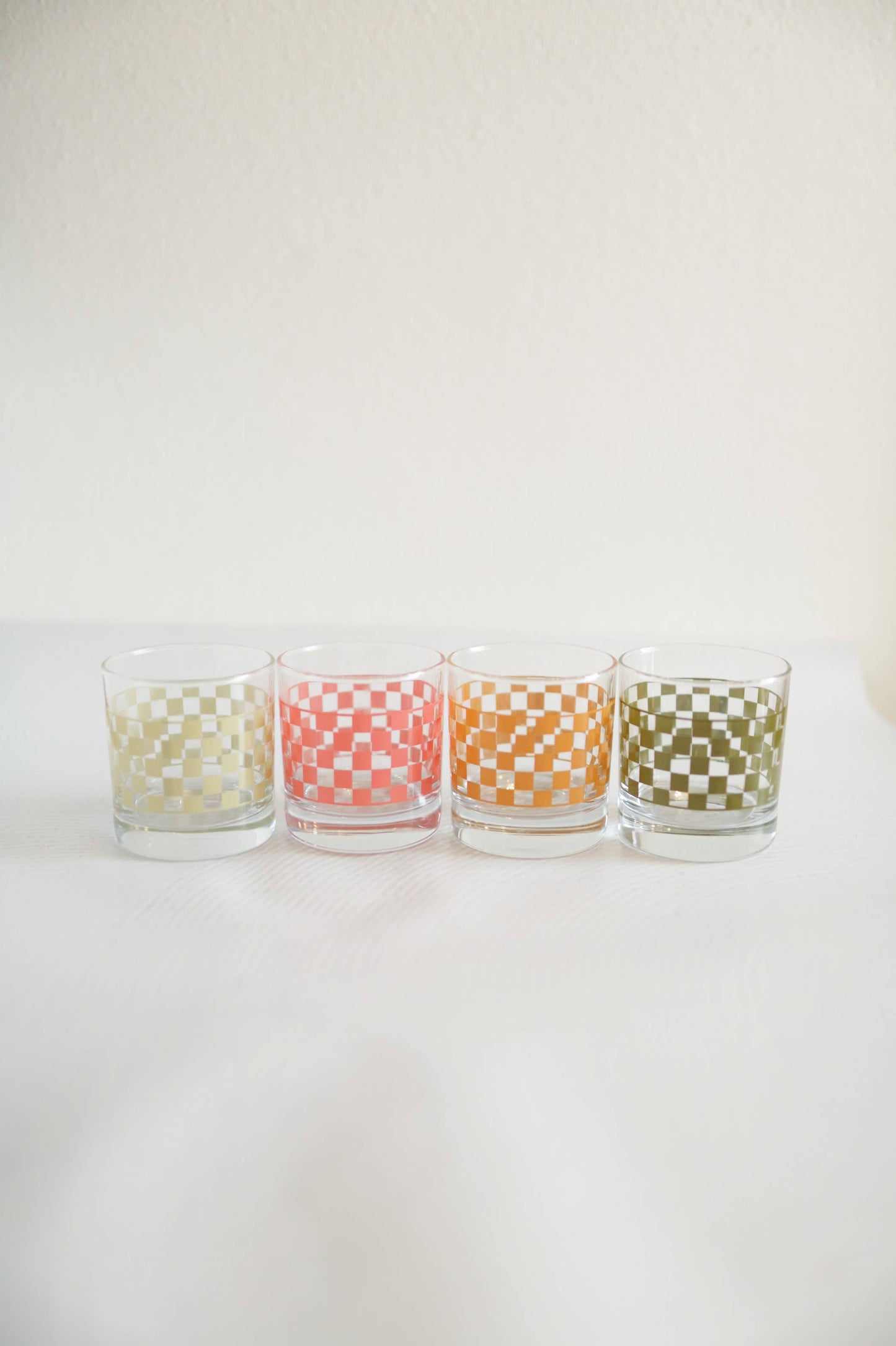 Checkered Rocks Glasses