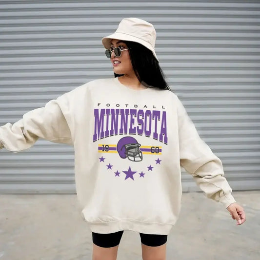 Vintage Minnesota Vikings Crewneck Sweatshirt