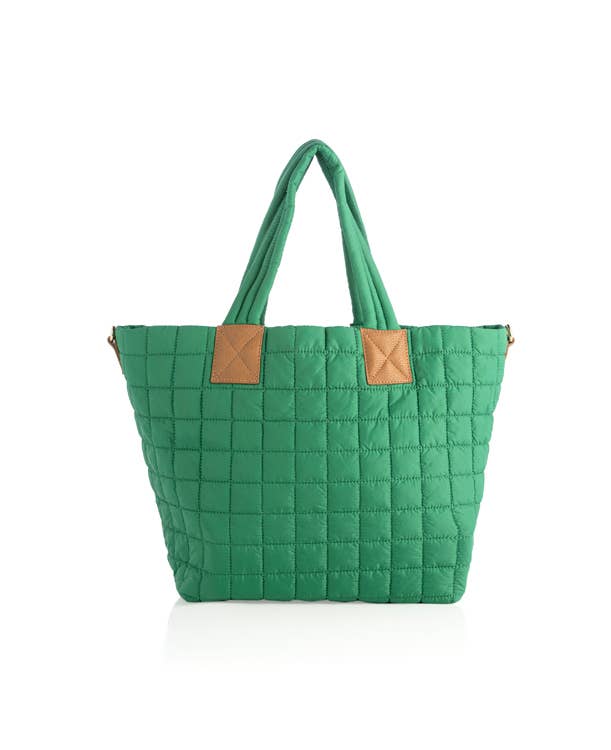 EZRA TOTE: Green