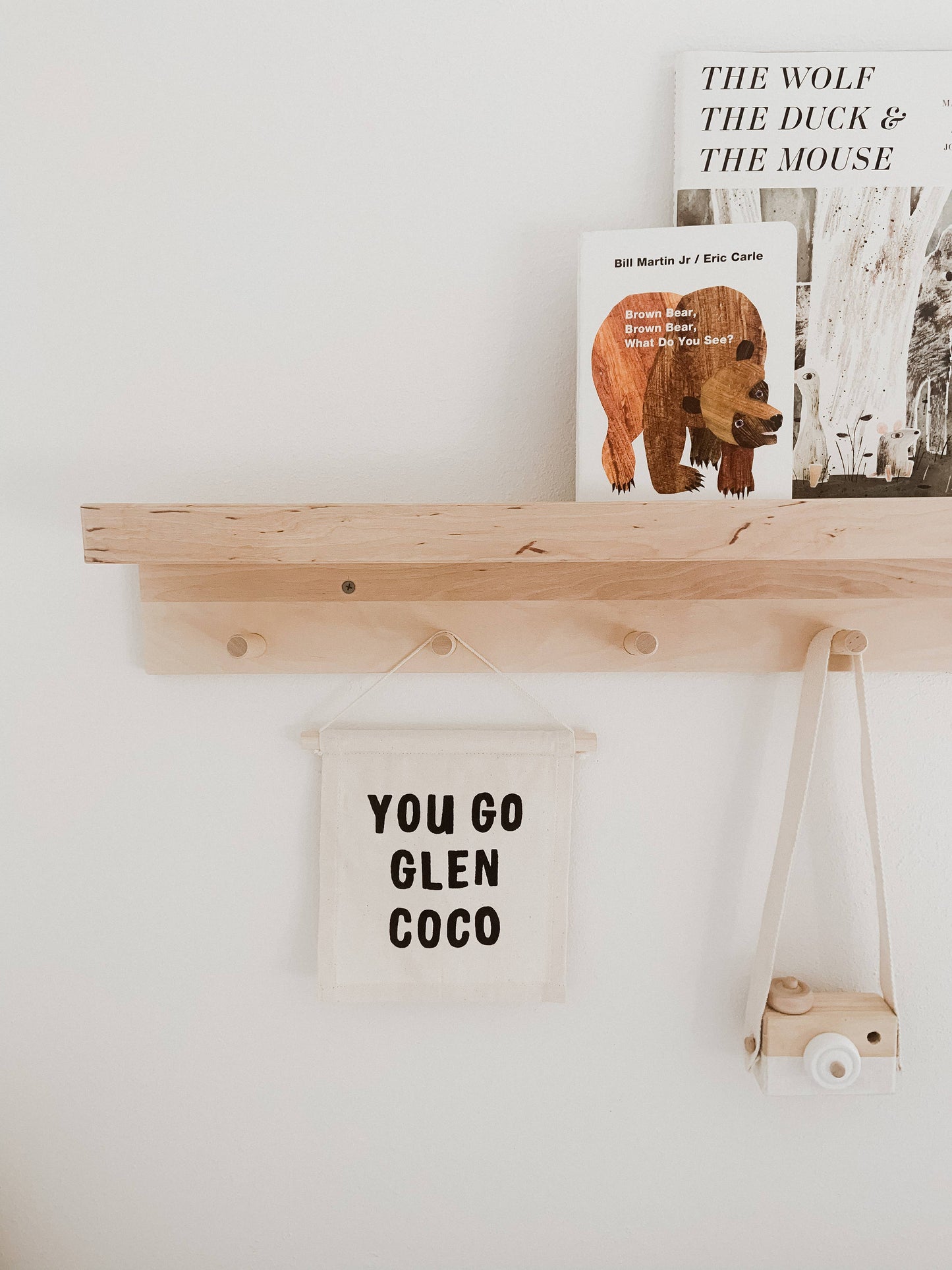 Glen Coco Canvas Hang Sign