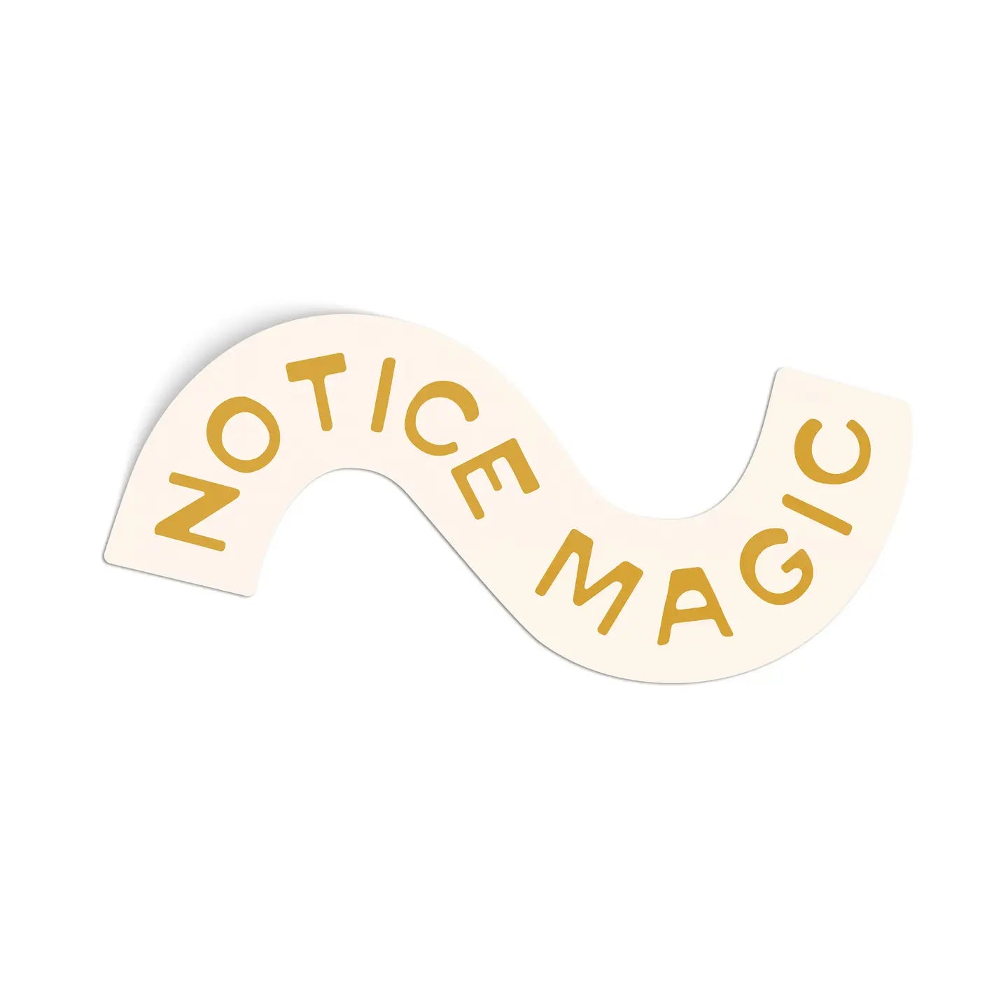 Notice Magic Sticker