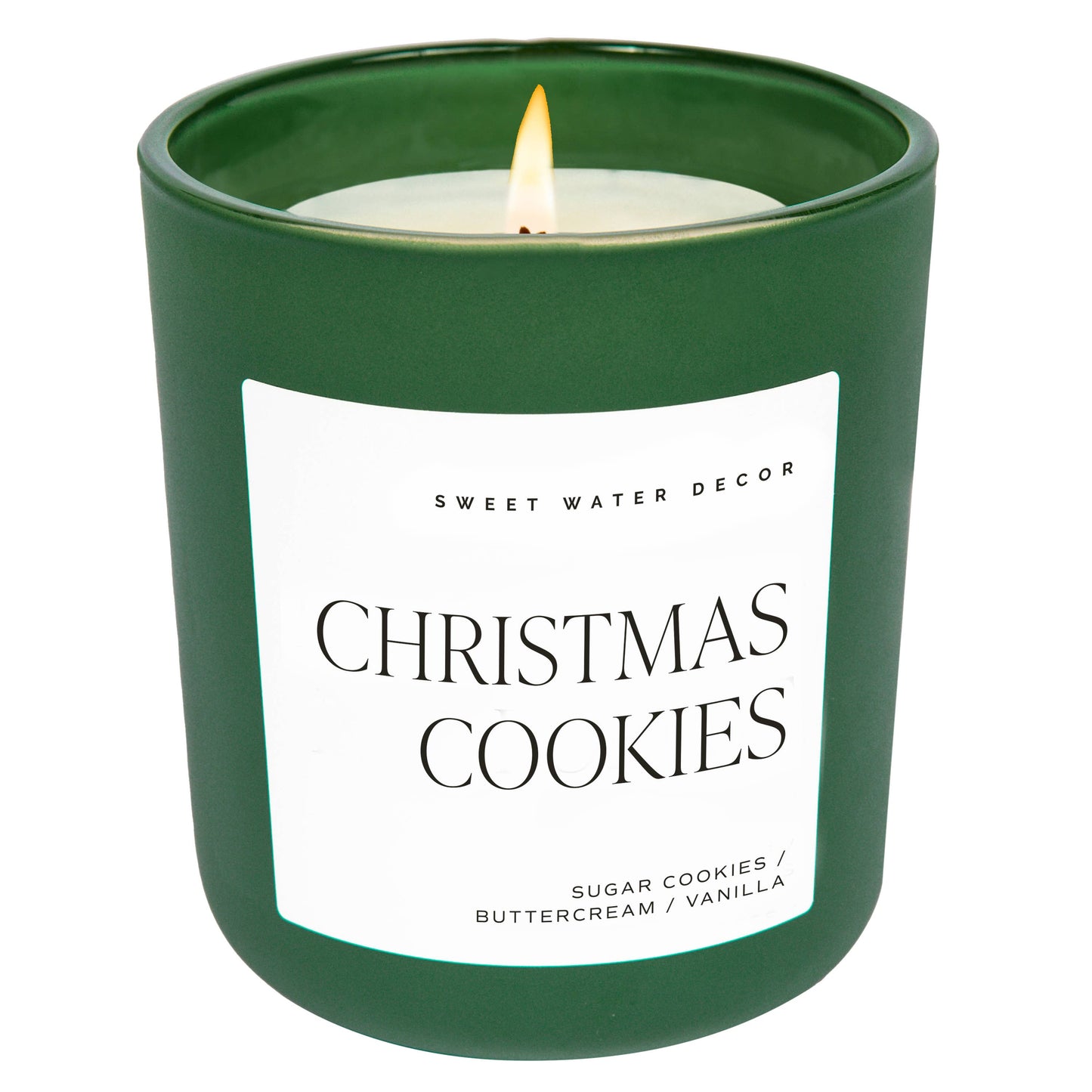 *NEW* Christmas Cookies 15 oz Soy Candle, Matte Jar