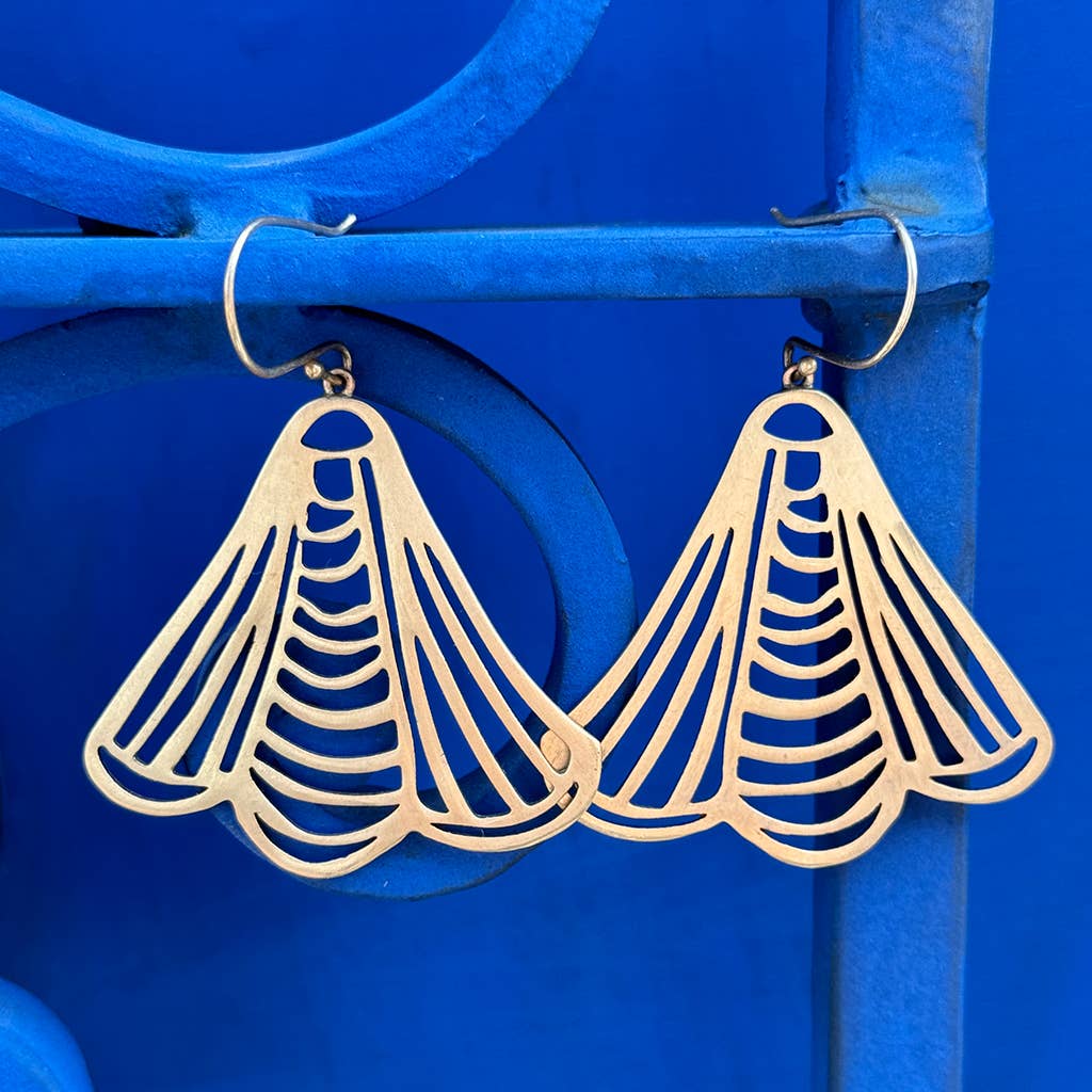 Josie Brass Earrings