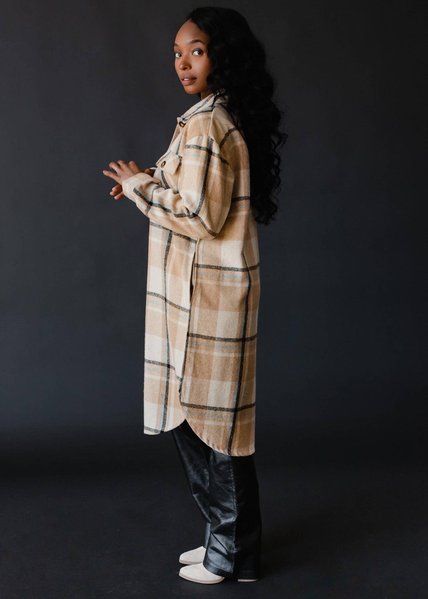 The Olivia Flannel Shacket