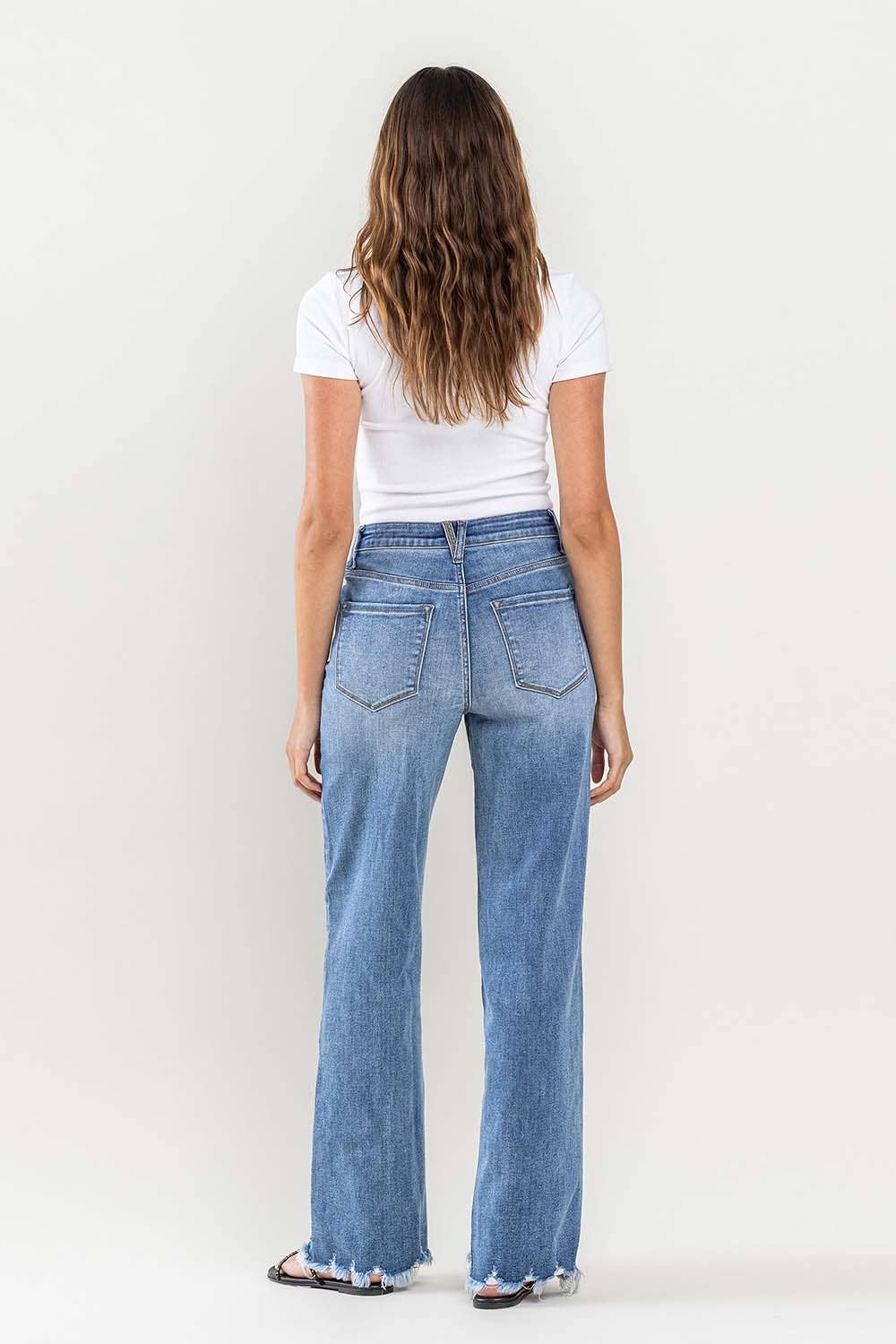 TUMMY CONTROL 90'S VINTAGE LOOSE JEANS