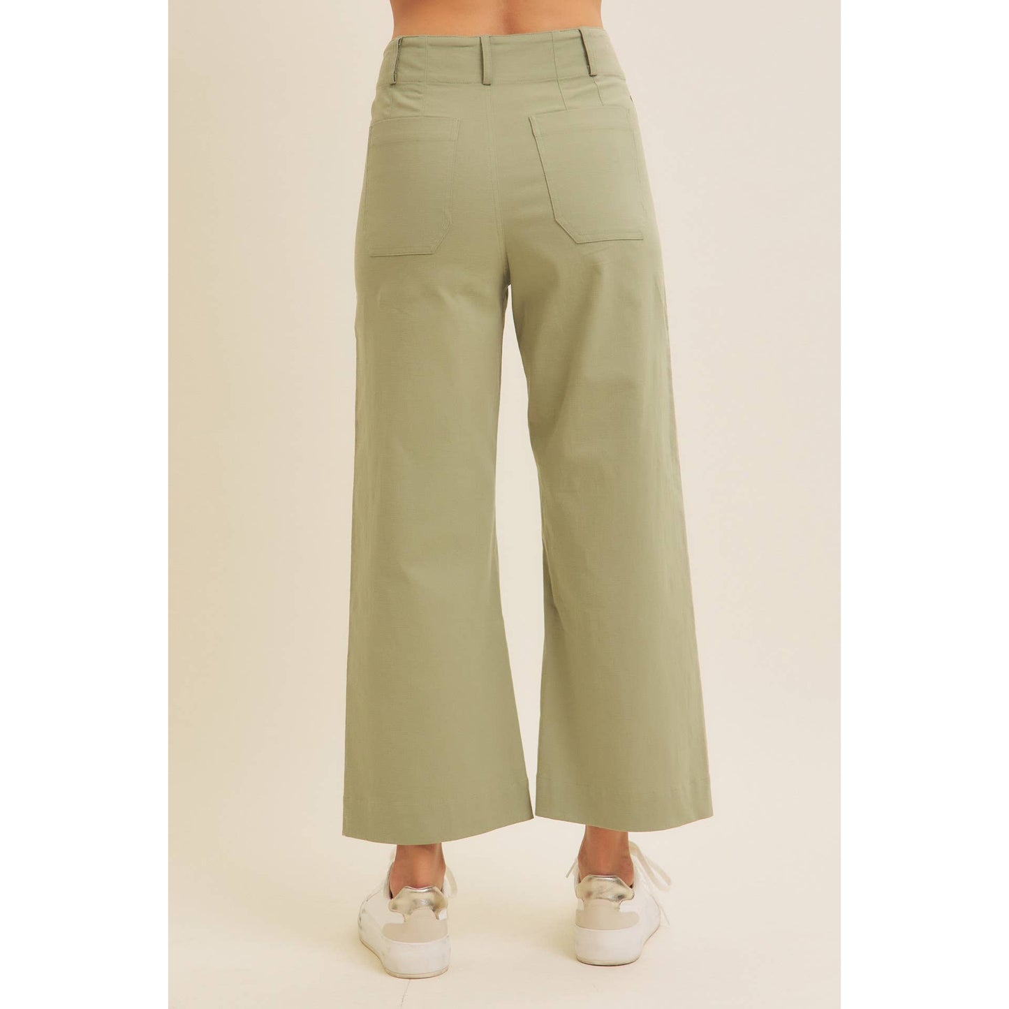 Katie Stretch Linen Pants