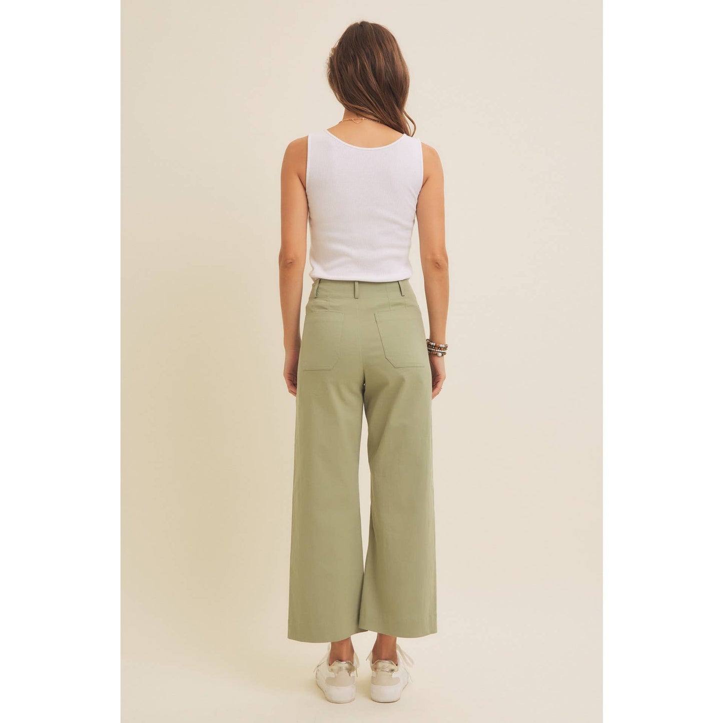 Katie Stretch Linen Pants