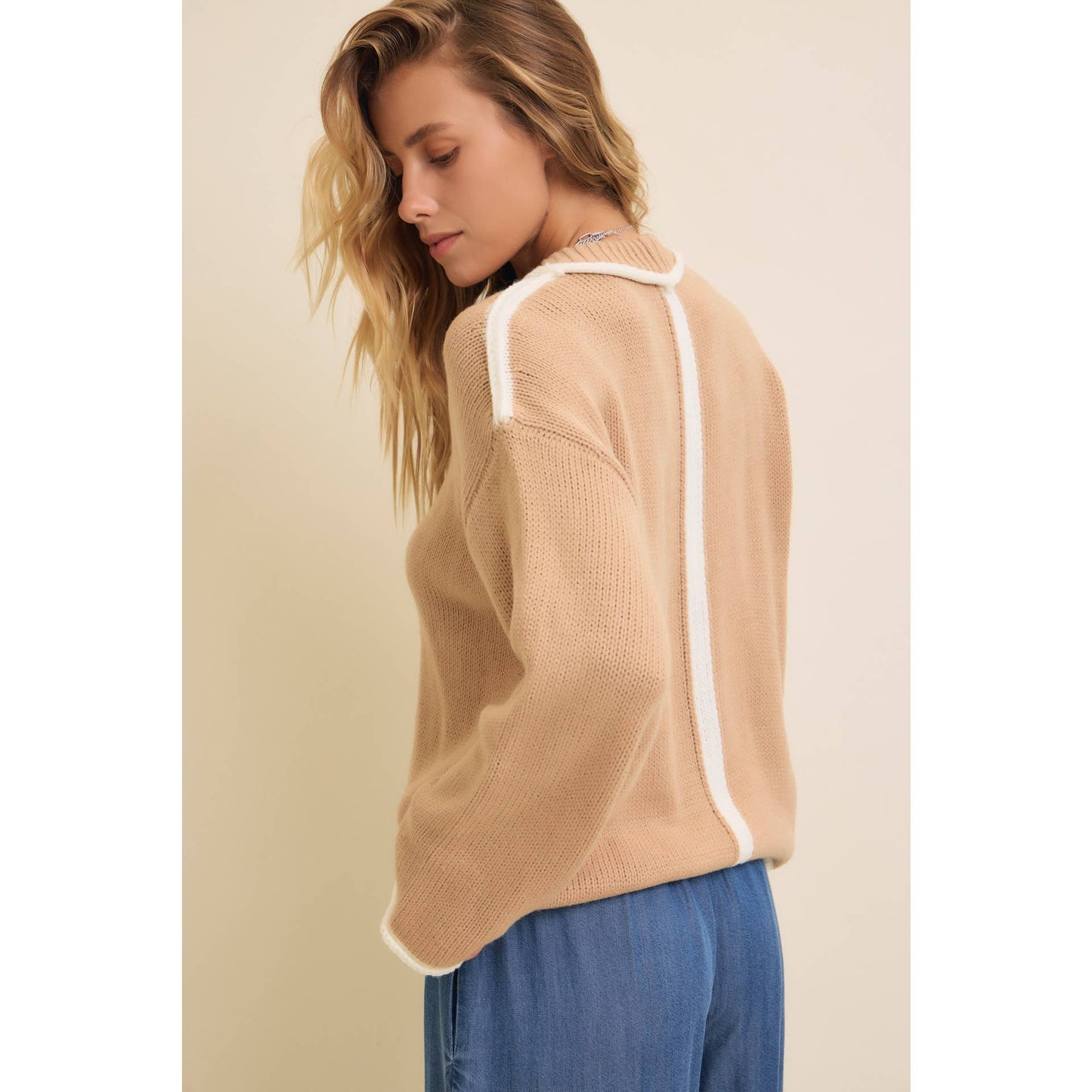 Jessica Back Detail Sweater