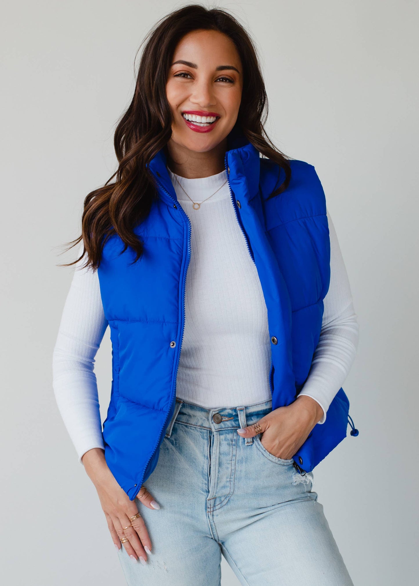 Hailey Royal Blue Vest