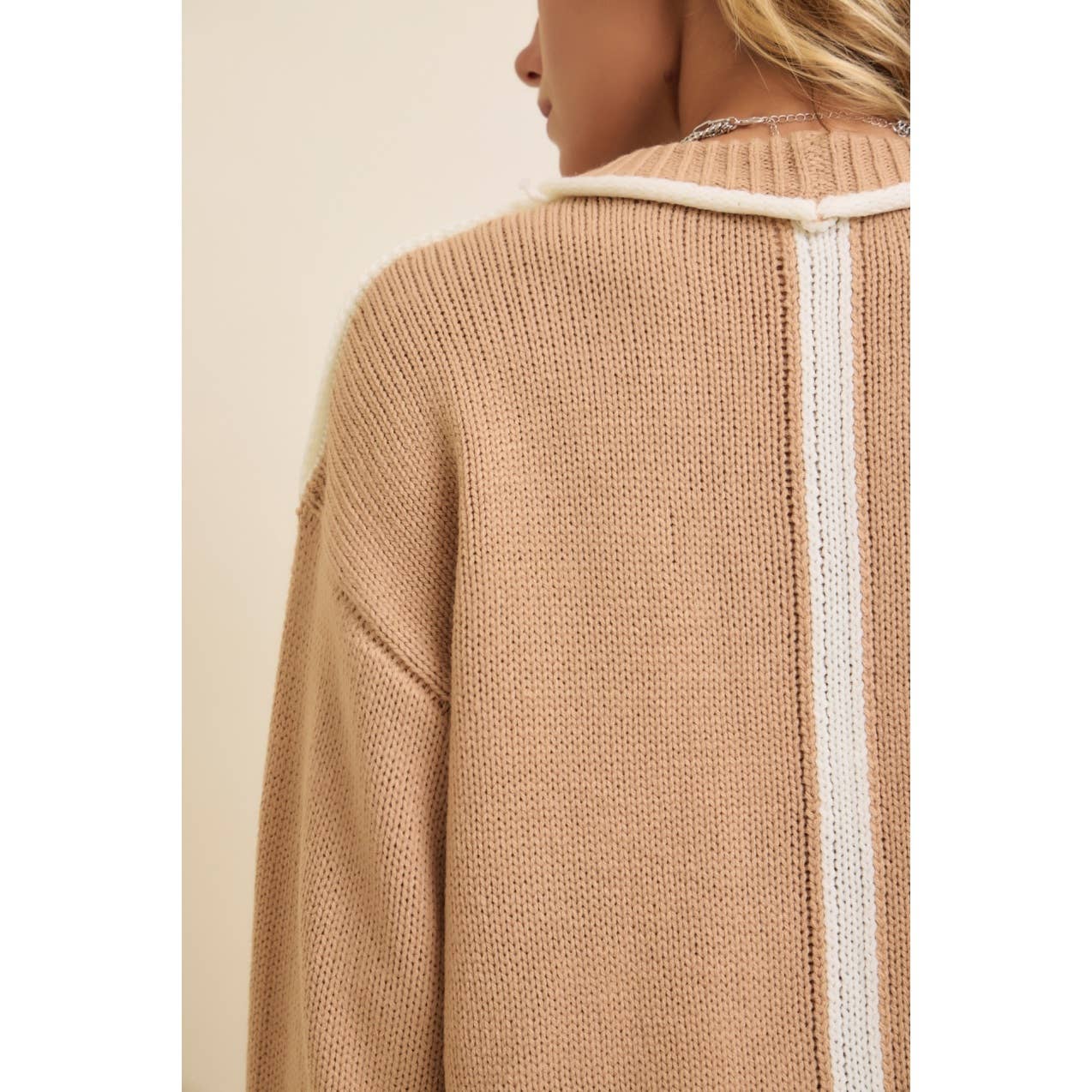 Jessica Back Detail Sweater