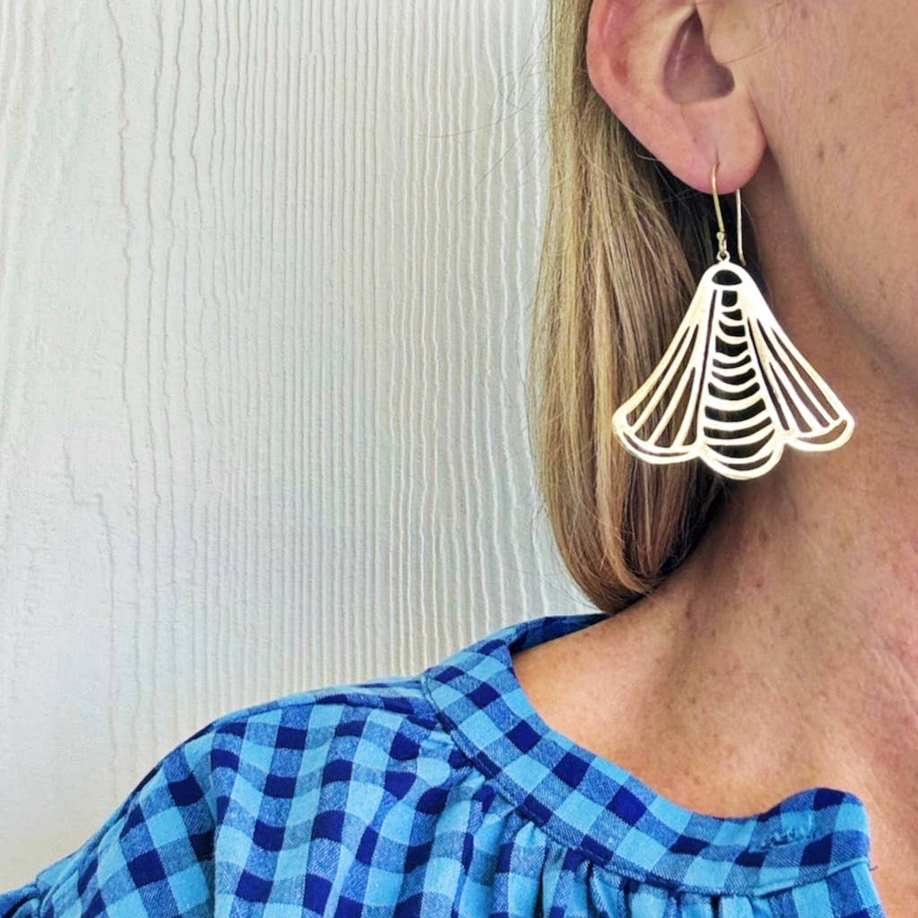 Josie Brass Earrings