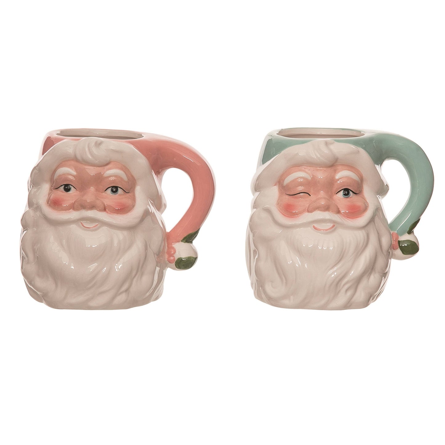 Vintage Ceramic Santa Mug