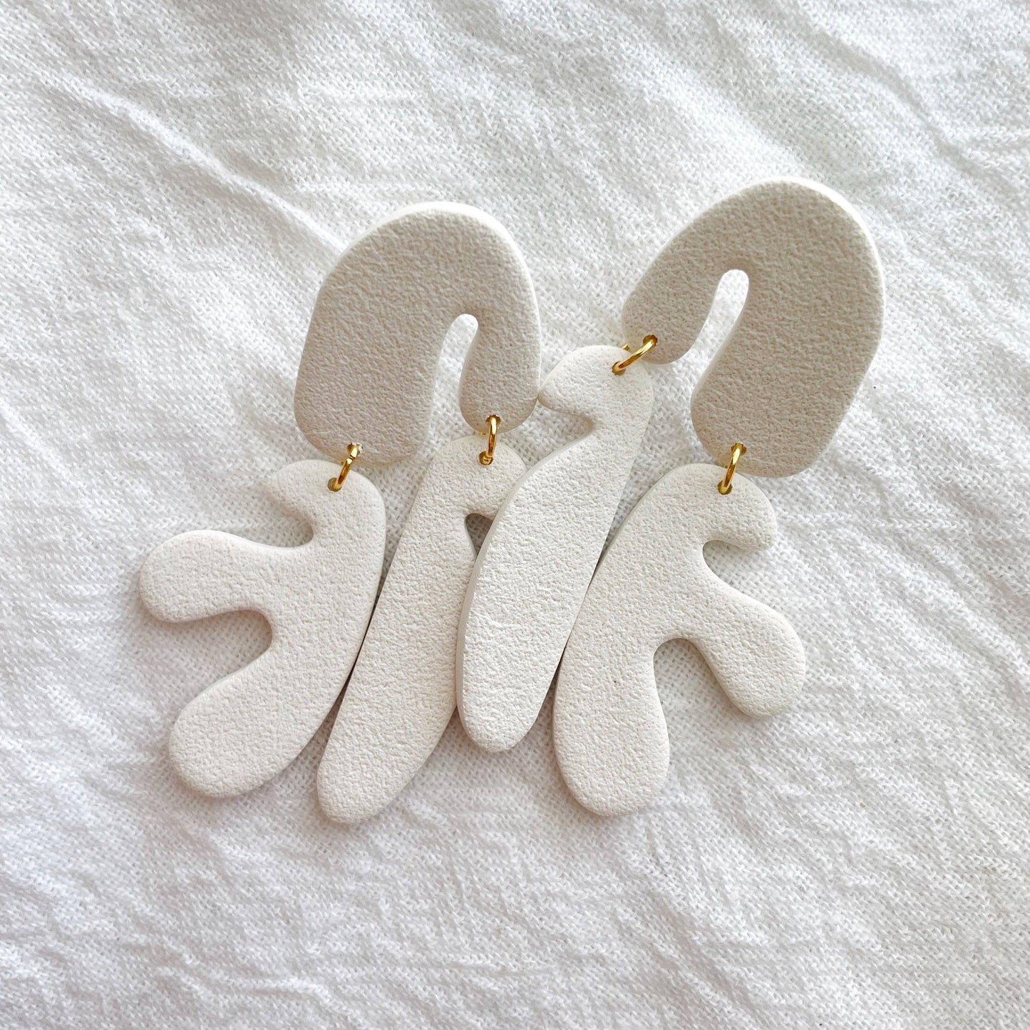 Isa | Abstract Polymer Clay Earrings