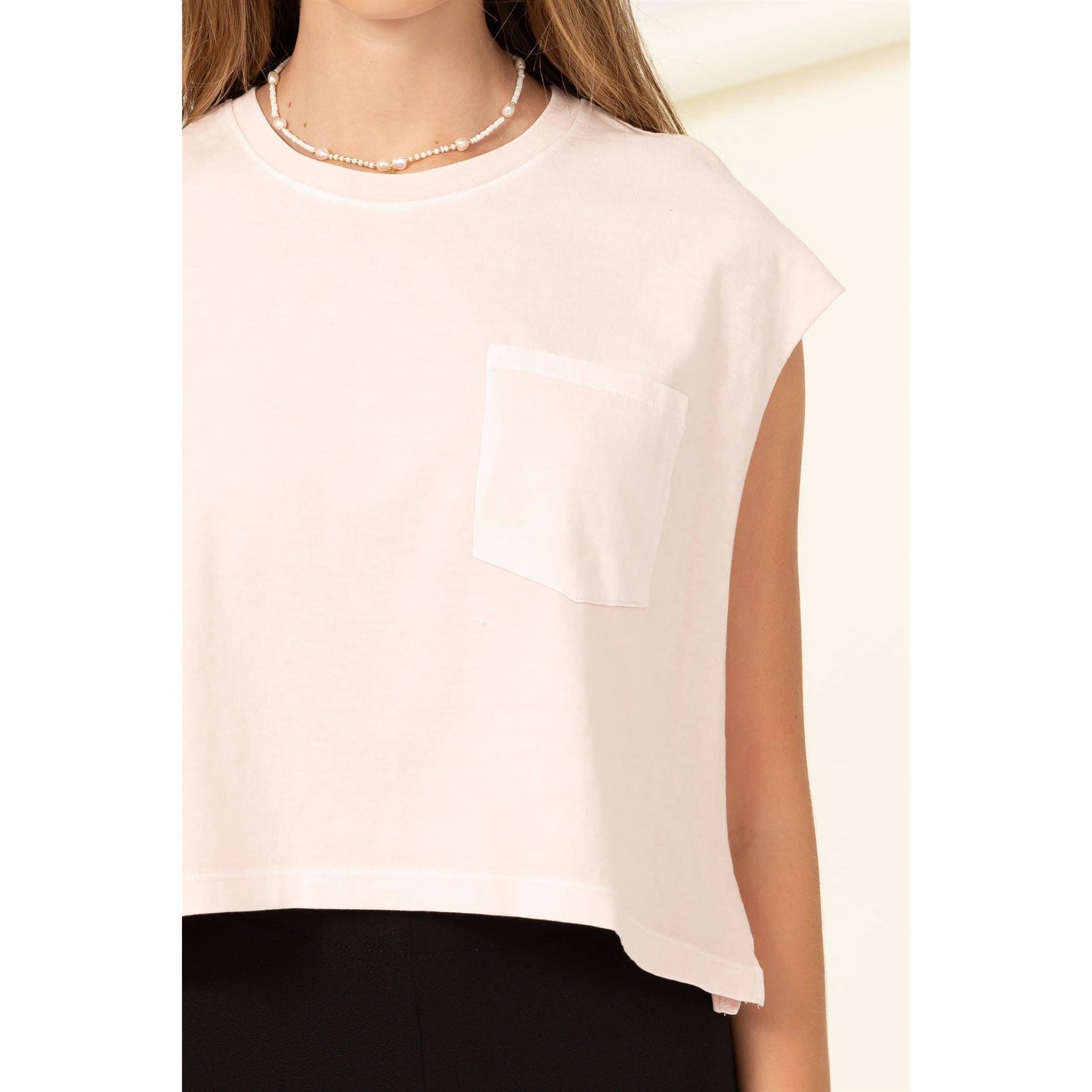 Blush Sleeveless Top