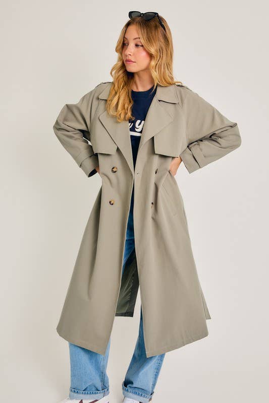 Olivia Oversized Trench Coat