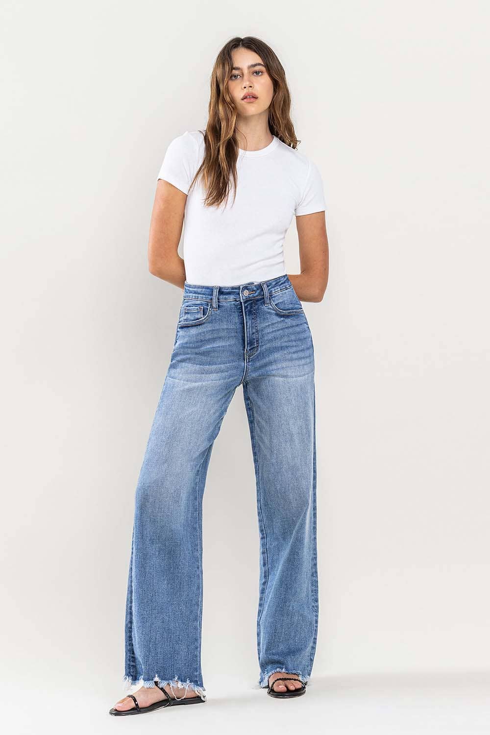 TUMMY CONTROL 90'S VINTAGE LOOSE JEANS