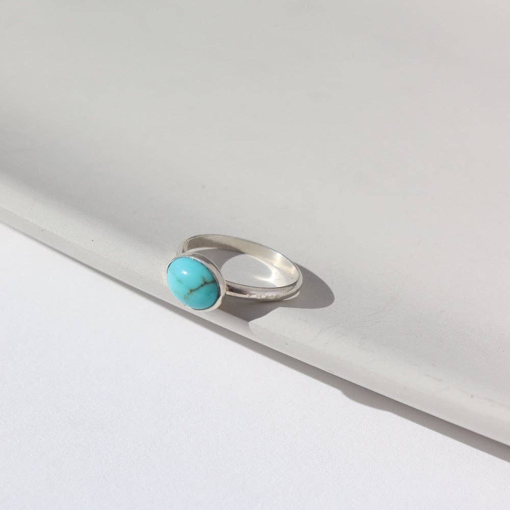 Turquoise Canyon Ring | Sterling Silver