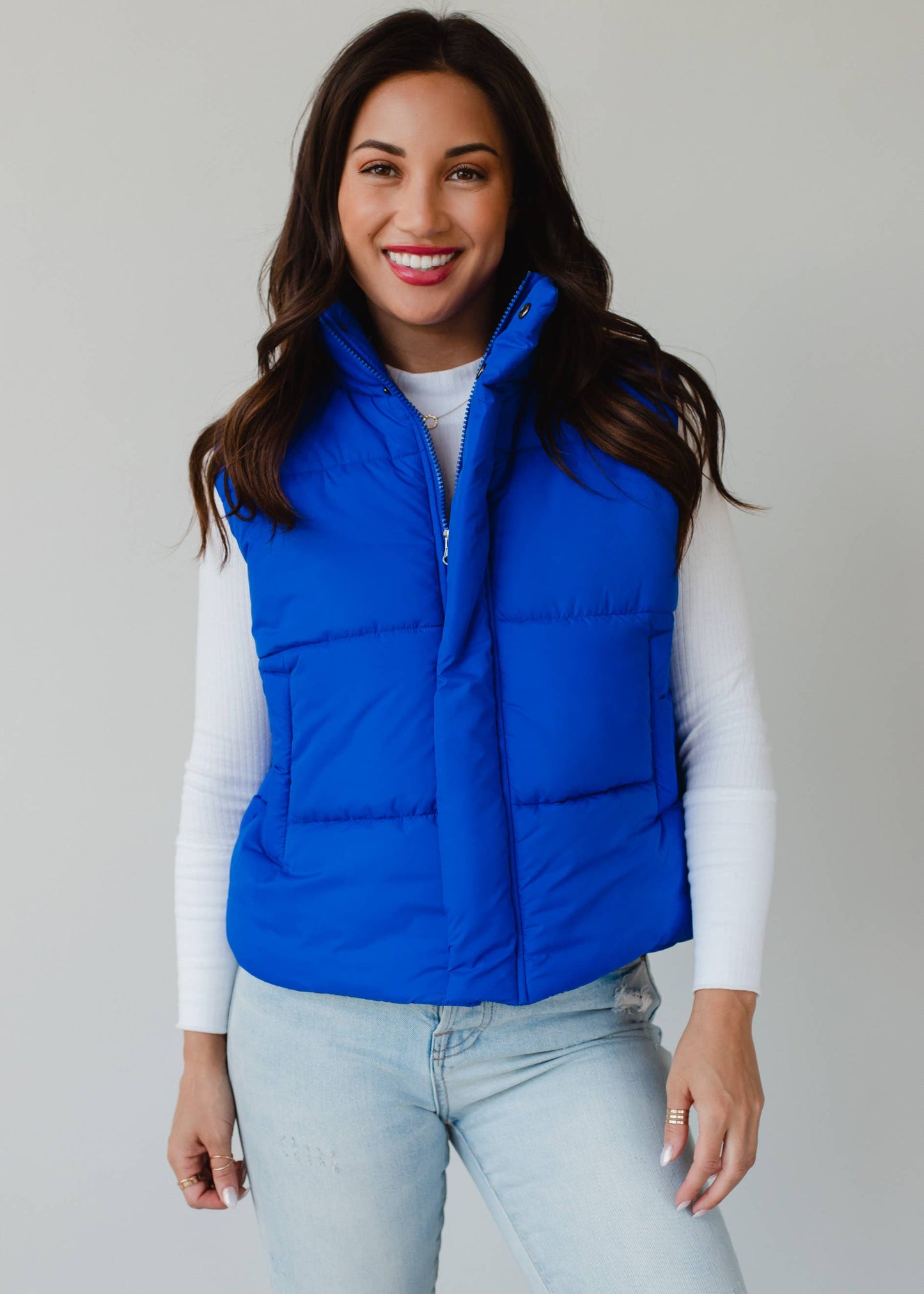 Hailey Royal Blue Vest