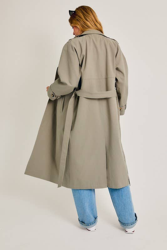 Olivia Oversized Trench Coat