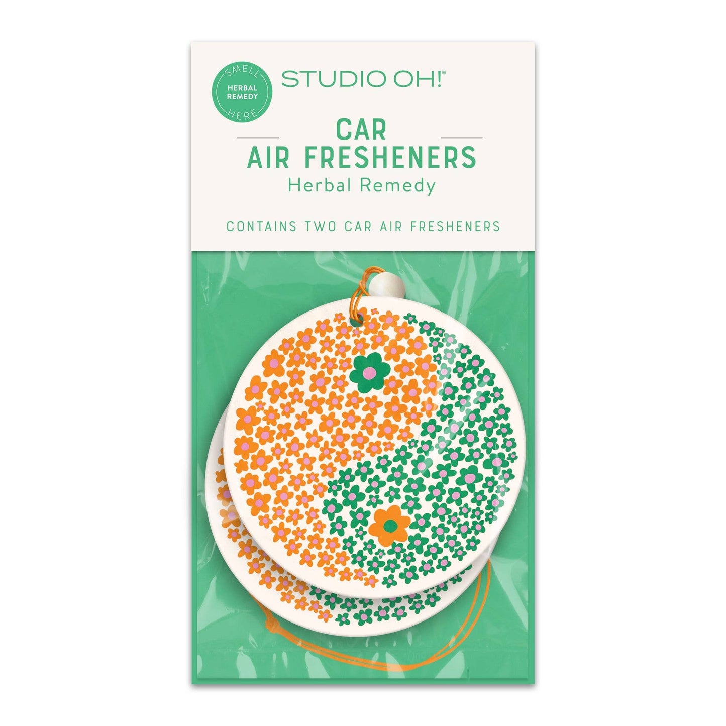 Yin-Yang Blossoms Car Air Freshener